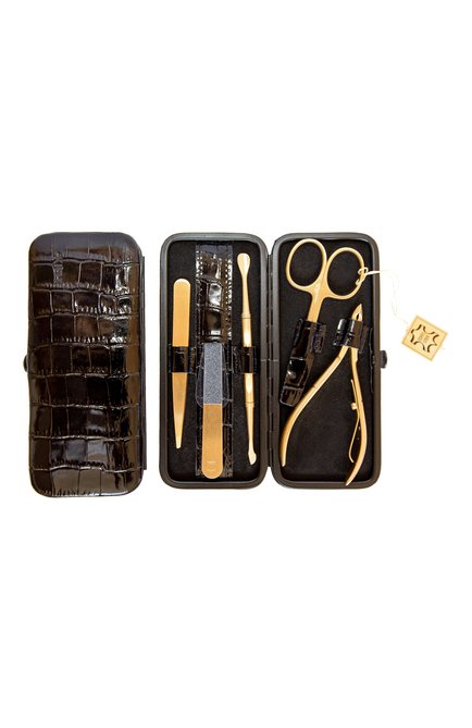 Маникюрный набор KIEHL SOLINGEN бесцветного цвета, арт. 9521/23G Special Gold Black | Фото 1 (Тип продукта - маникюр/педикюр: Наборы; Региональные ограничения белый список (Axapta Mercury): Не проставлено; Нос: Не проставлено)