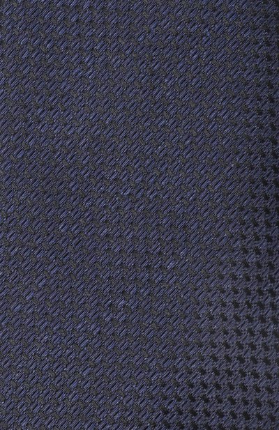 Галстук из шелка и льна CANALI, арт. 18/HJ04546, фото 4