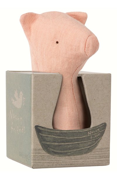 Погремушка поросенок MAILEG розового цвета по цене 1430 руб., арт. 16-8910-00, фото 2 Погремушка поросенок MAILEG, арт. 16-8910-00, фото 2