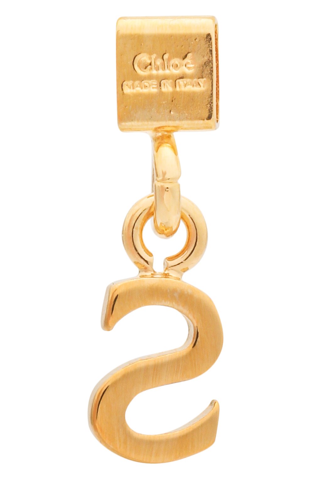 Подвеска с буквой s CHLOÉ, арт. CHC17UF01SCB7, фото 2