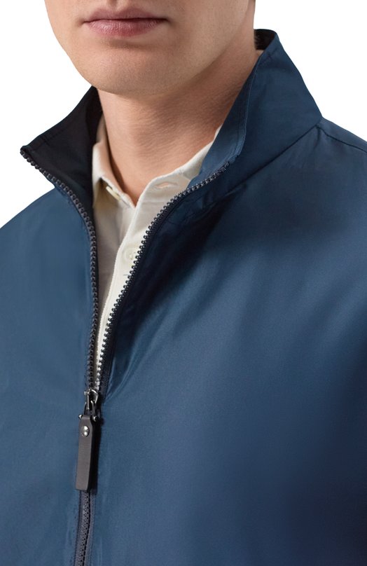 Бомбер Canali 041087U/SG03464 Синий  041087U/SG03464 Фото 5