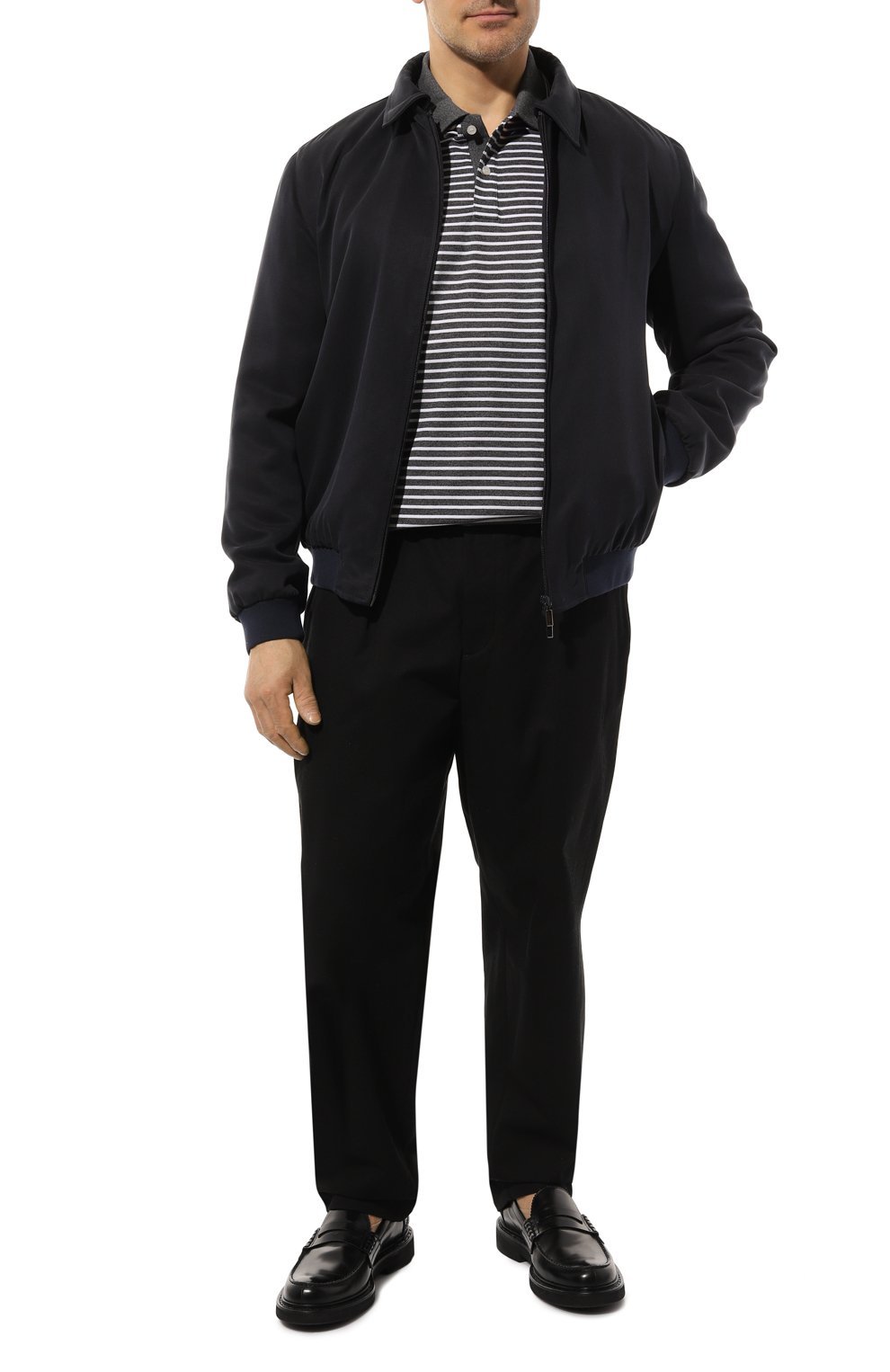 Хлопковое поло PAUL&SHARK, арт. 24411236, фото 2