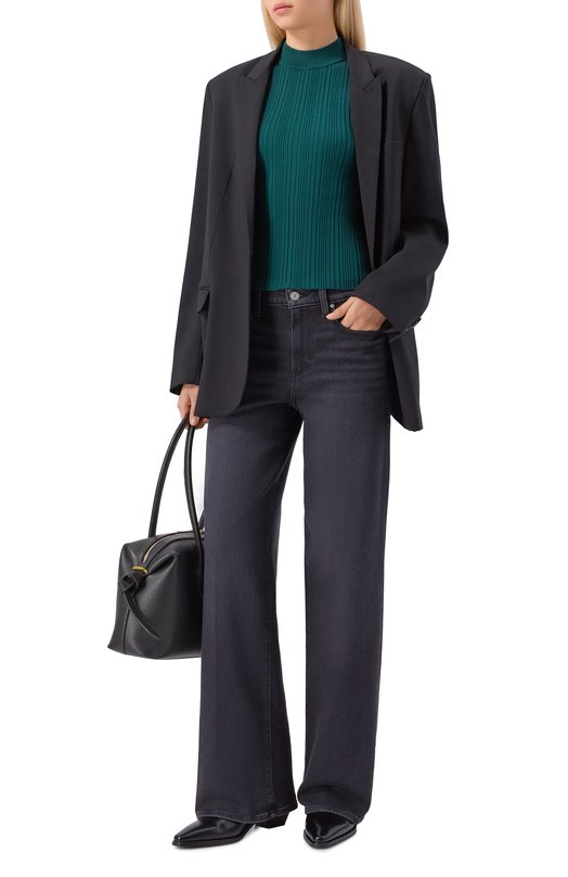 Пуловер из вискозы HUGO 50549762 Зелёный  50549762 Фото 2