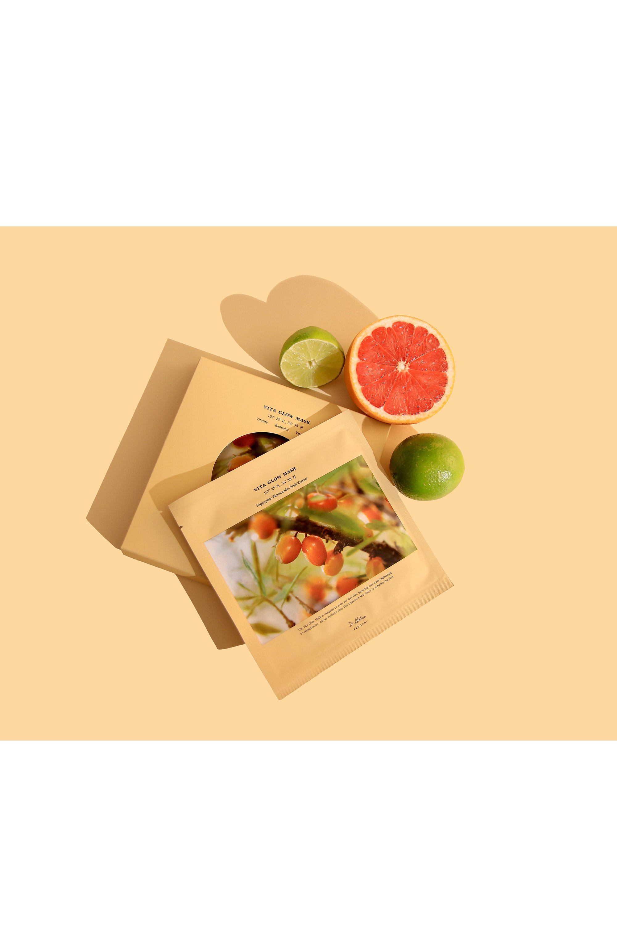 Тканевая маска для лица с vita glow mask (5шт.) DR. ALTHEA, арт. 255200, фото 5