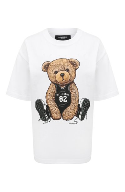 Женская хлопковая футболка DOMREBEL, арт. PLAY/T-SHIRT