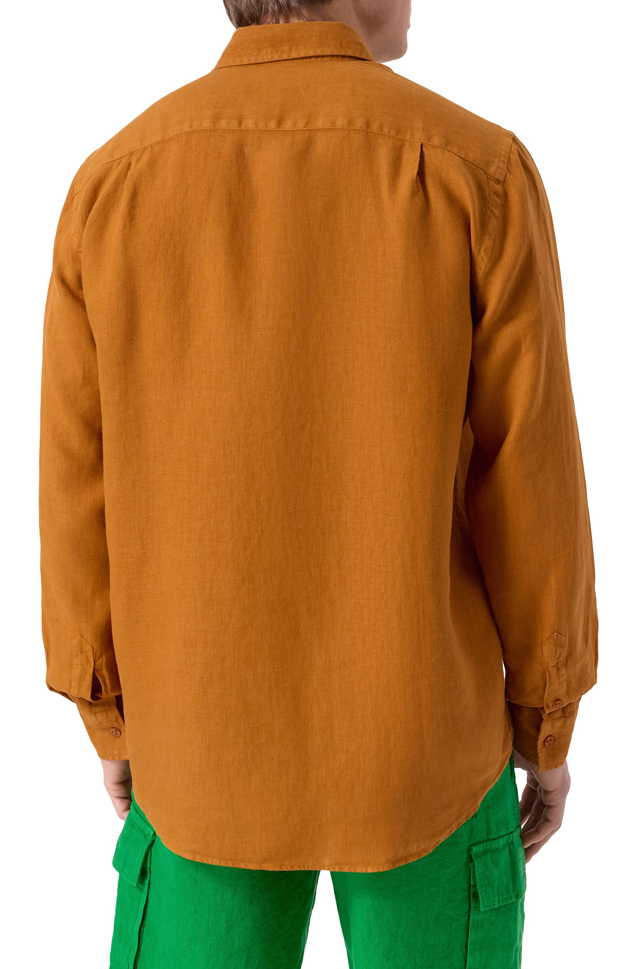 Льняная рубашка VILEBREQUIN, арт. CAR0UBIS/H9U10, фото 4