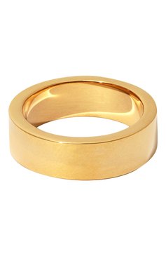 Женское кольцо MM6 золотого цвета, арт. SM6UQ0058 P6469/G0LD | Фото 3 (Региональные ограничения белый список (Axapta Mercury): Не проставлено; Нос: Не проставлено; Материал: Металл)