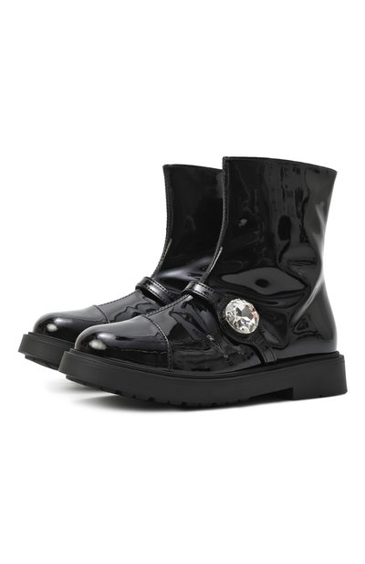 Лаковые полусапоги N21, арт. 80927/28-35