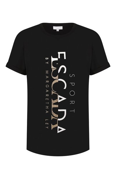 Женская хлопковая футболка ESCADA SPORT, арт. 5029901