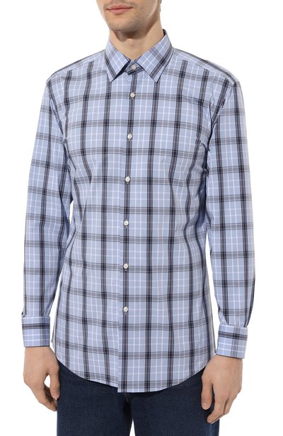 Хлопковая рубашка BOSS, арт. 50496168, фото 3