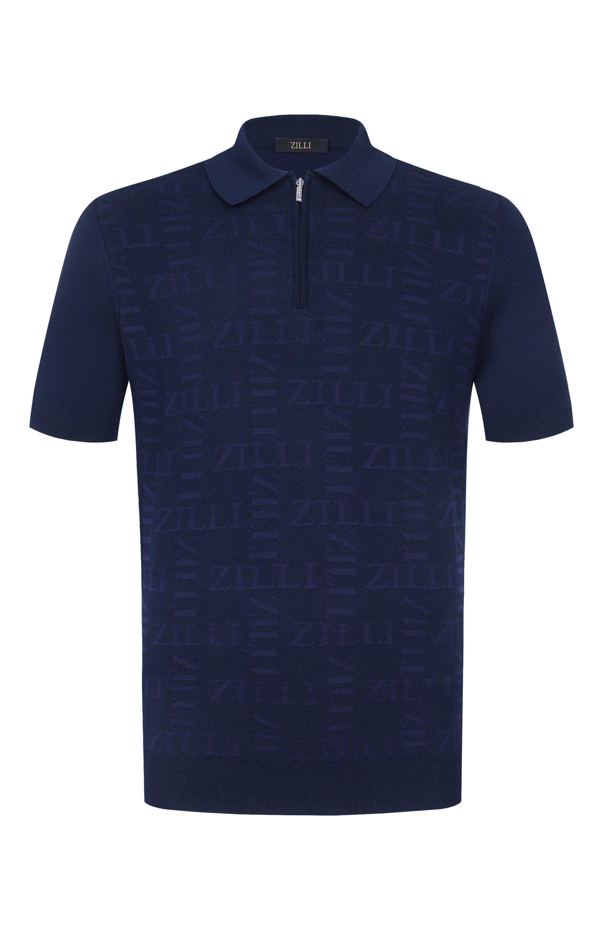 Поло из хлопка и шелка ZILLI, арт. KZP002M0147VZCP00, фото 1