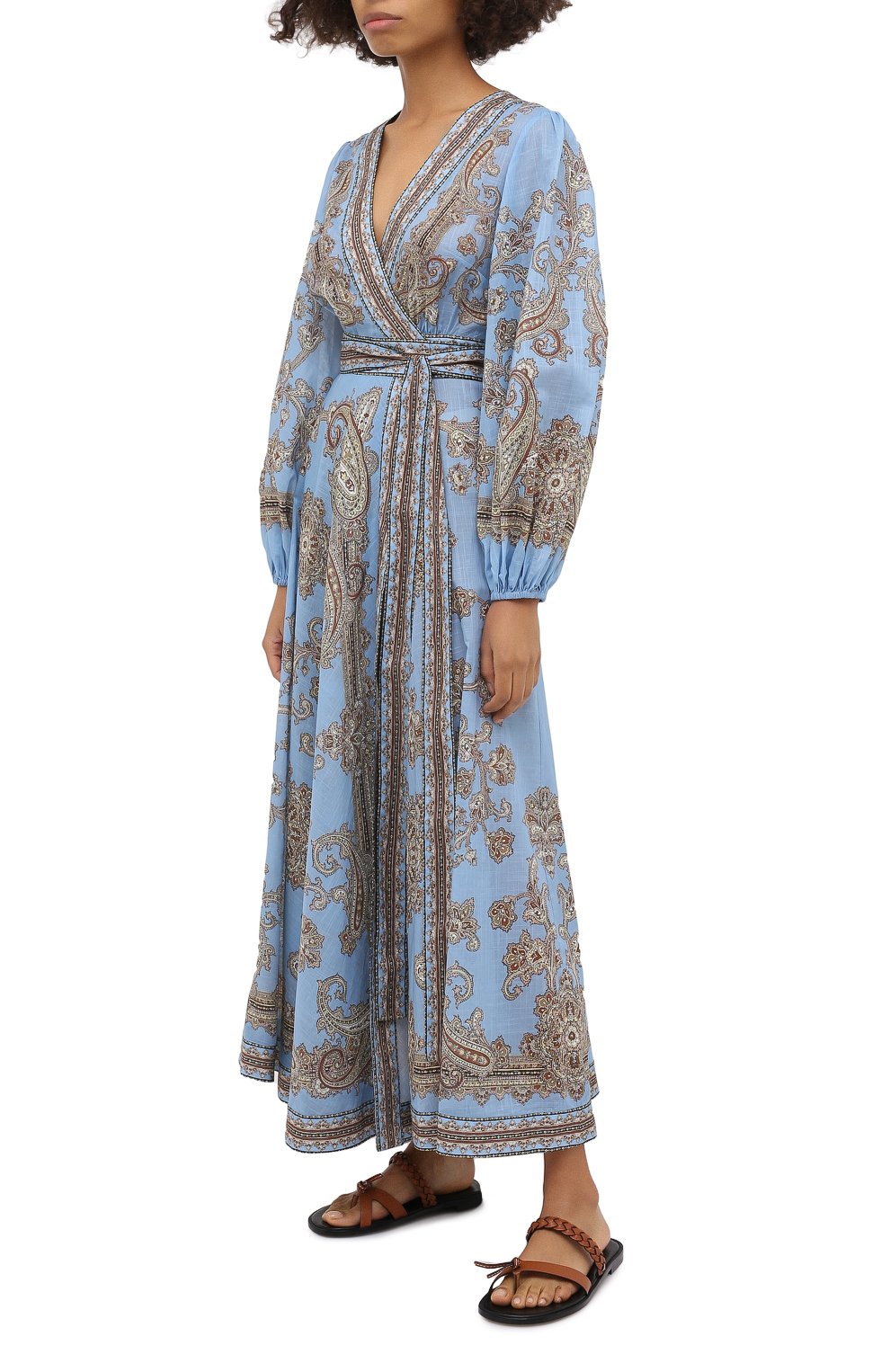 Хлопковое платье ZIMMERMANN, арт. 8335DFIE, фото 3