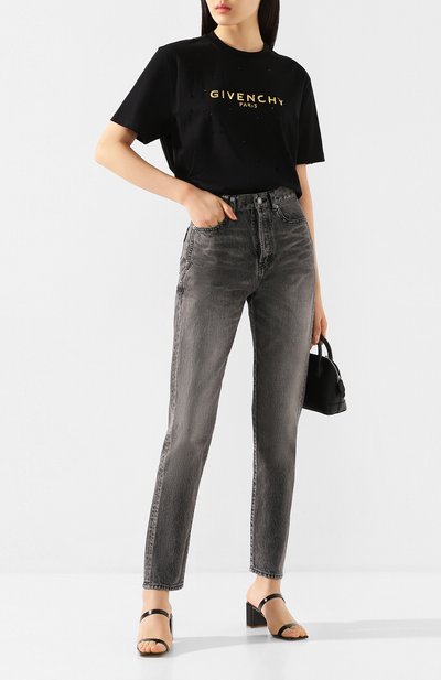 Хлопковая футболка GIVENCHY, арт. BW700D3Z3F, фото 2