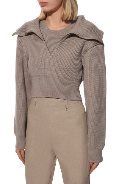 Шерстяной свитер JACQUEMUS, арт. 213KN501-2200, фото 3