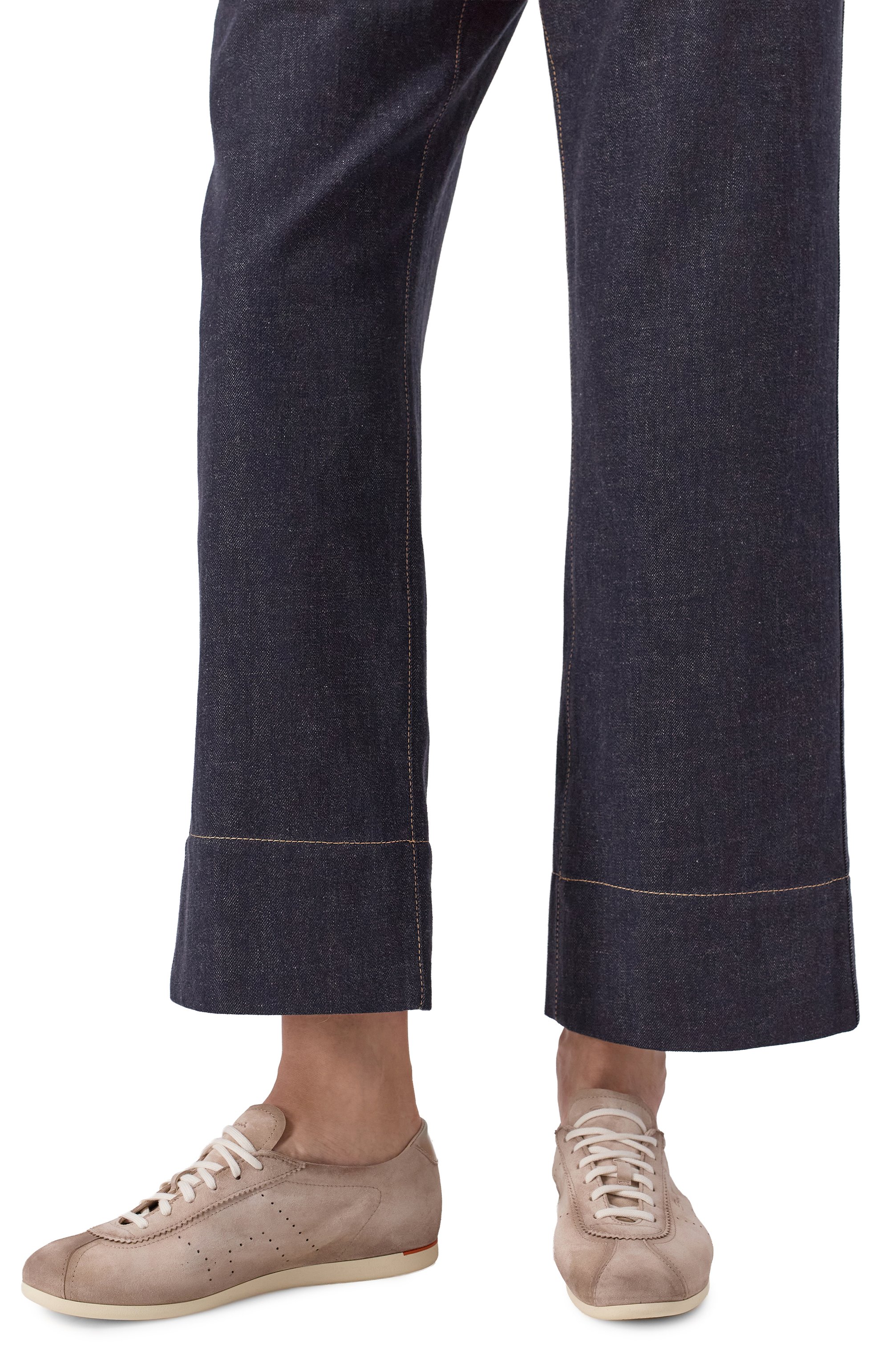 Замшевые кеды SANTONI, арт. WBYG61449TIRTTNY, фото 2