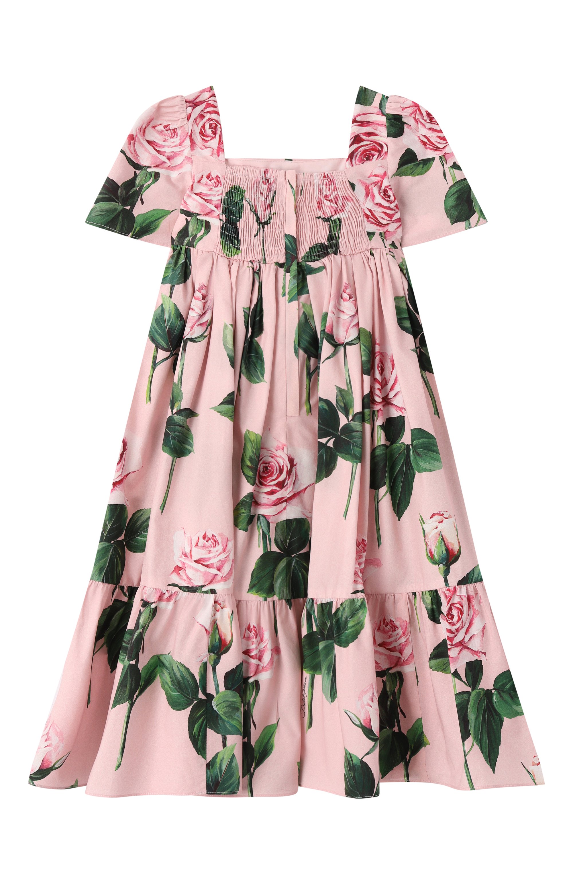 Хлопковое платье DOLCE & GABBANA, арт. L53DE7/HS5S7/2-6, фото 2