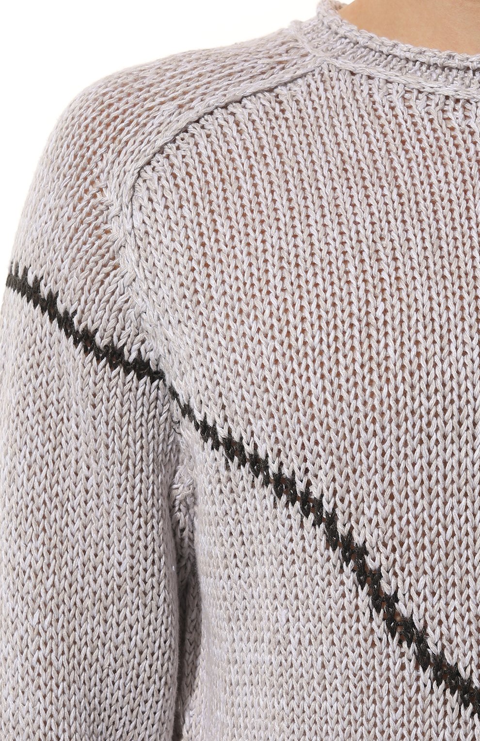 Свитер изо льна и хлопка TRANSIT, арт. CFUTRW13481, фото 5