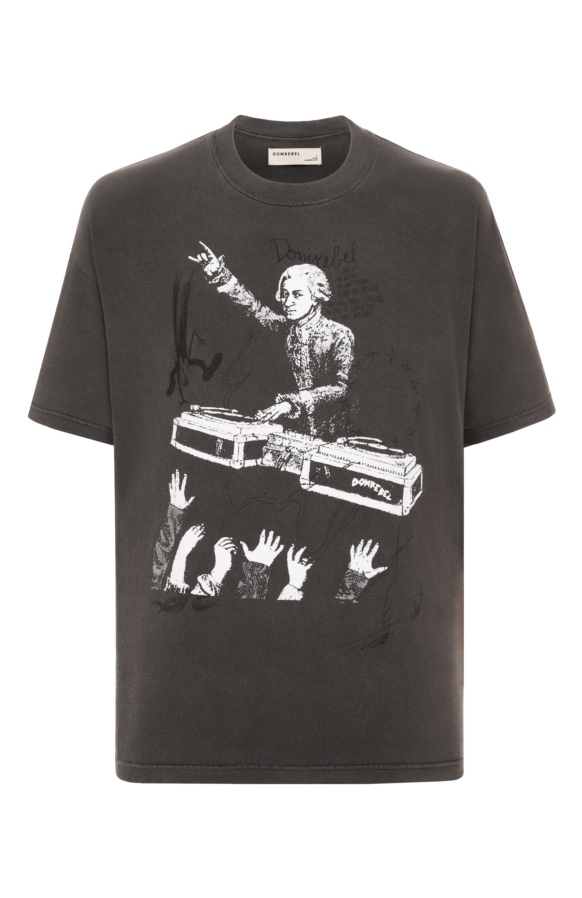 Хлопковая футболка DOMREBEL, арт. M M0ZART, фото 1