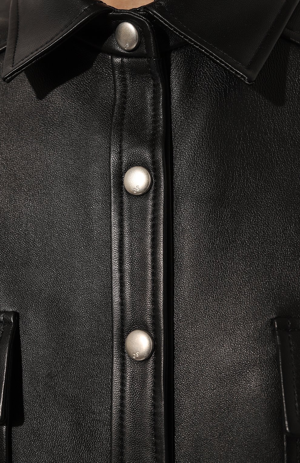 Кожаная рубашка MAINLESS, арт. LS22-01-02-BL, фото 5