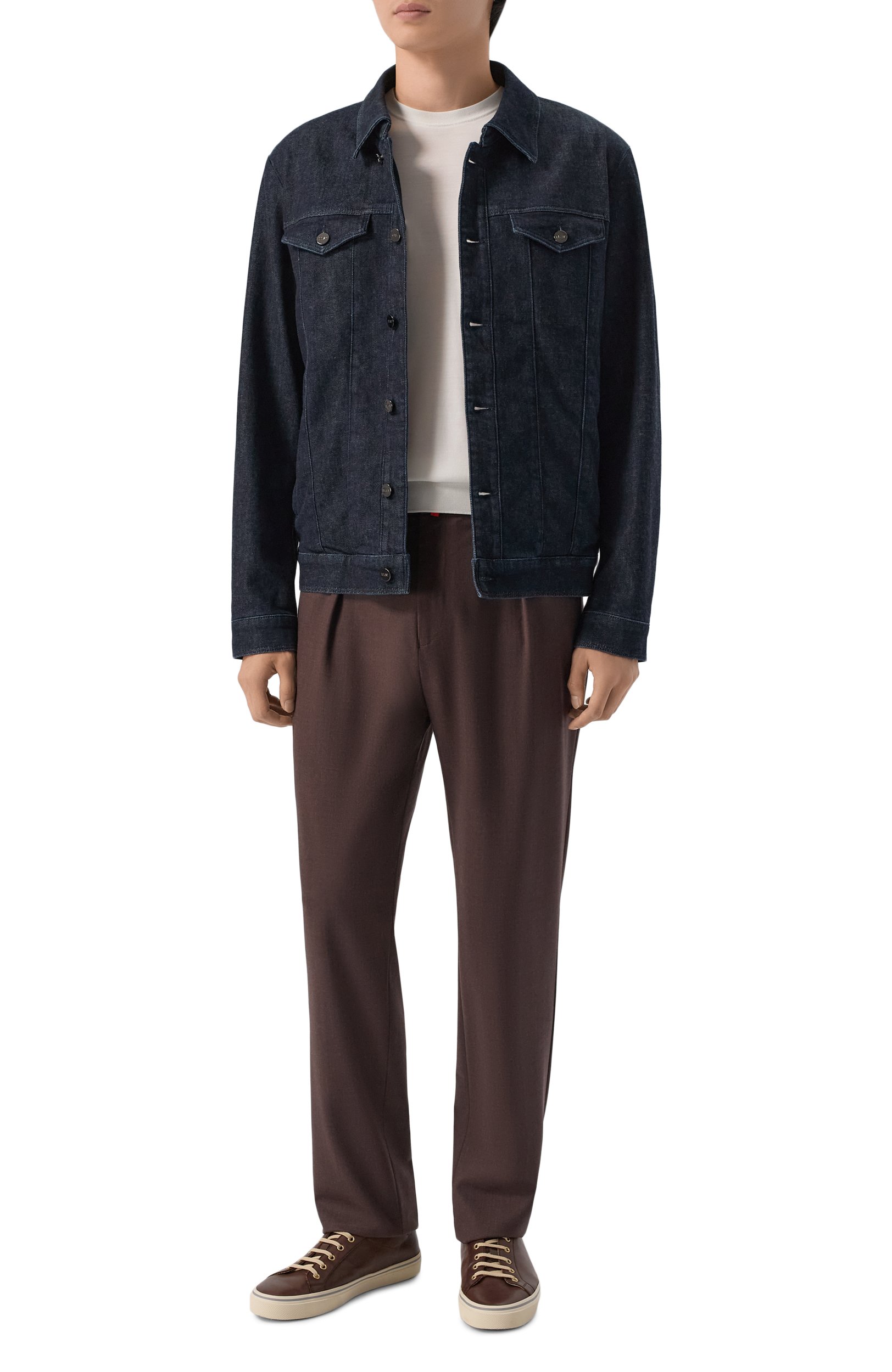 Шерстяные брюки KITON, арт. UP1LACRK0129L, фото 2
