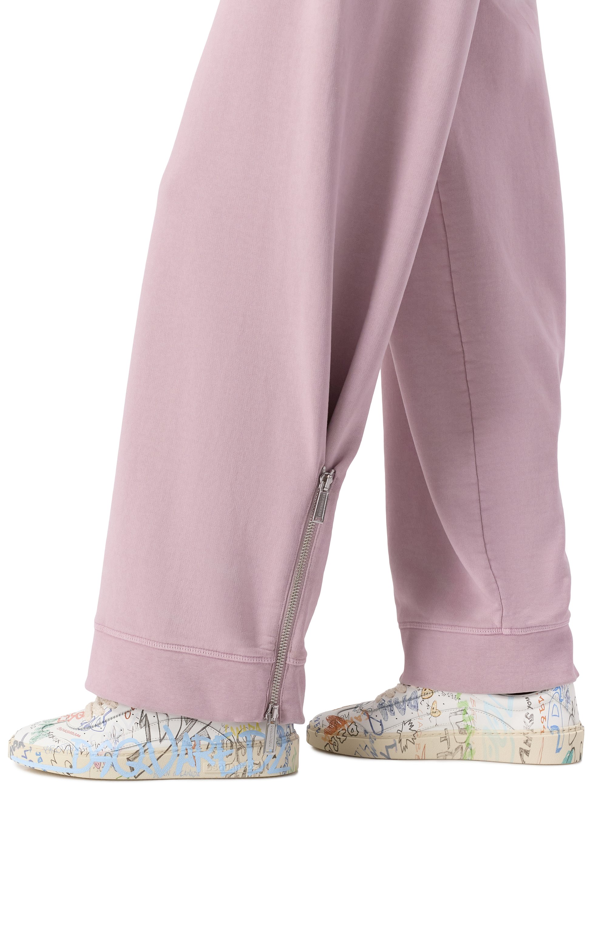 Кожаные кеды rider DSQUARED2, арт. SNW0321/01504836, фото 2