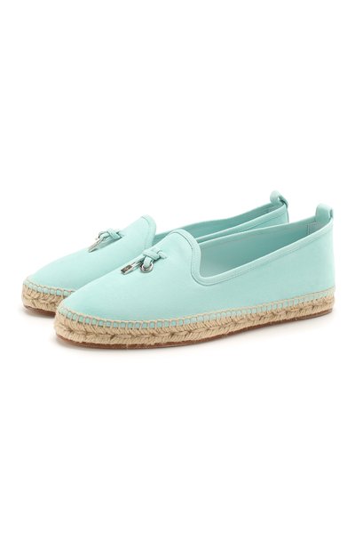 Замшевые эспадрильи espadrillas my charms с декором LORO PIANA, арт. FAF6258, фото 1