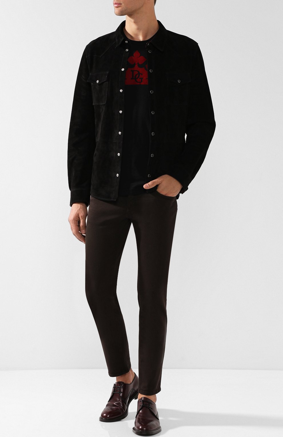 Джинсы прямого кроя DOLCE & GABBANA, арт. GYD2LT/G8AB0, фото 2