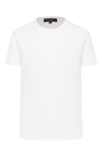 Женская хлопковая футболка LORO PIANA, арт. FA05498