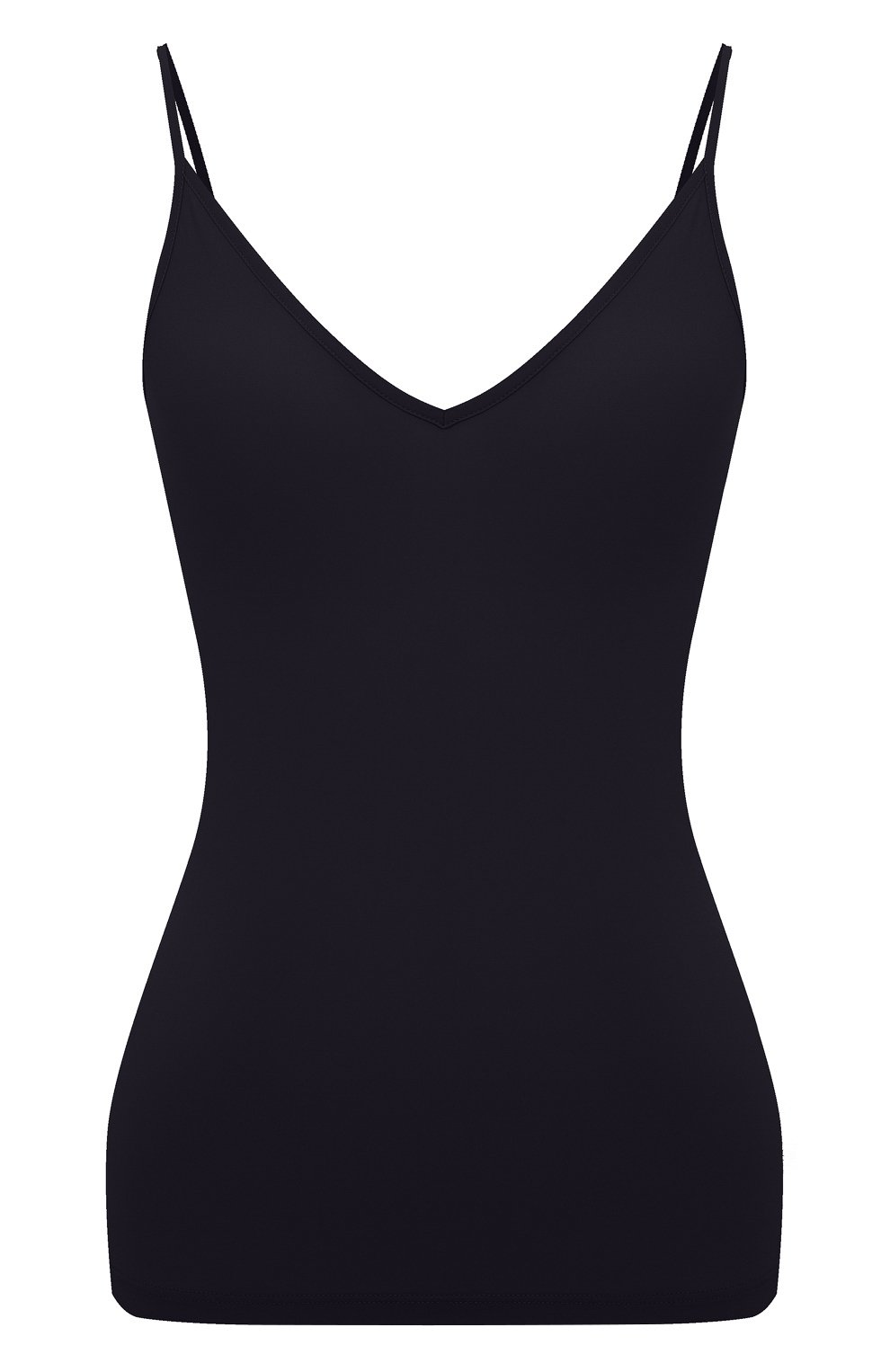 Топ JIL SANDER темно-синего цвета по цене 16850 руб., арт. JSWT705046-WT477108, фото 1 Топ JIL SANDER, арт. JSWT705046-WT477108, фото 1
