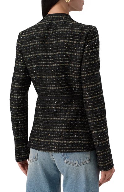 Твидовый жакет GIAMBATTISTA VALLI, арт. 25FWPVCA6034/03LIN, фото 4