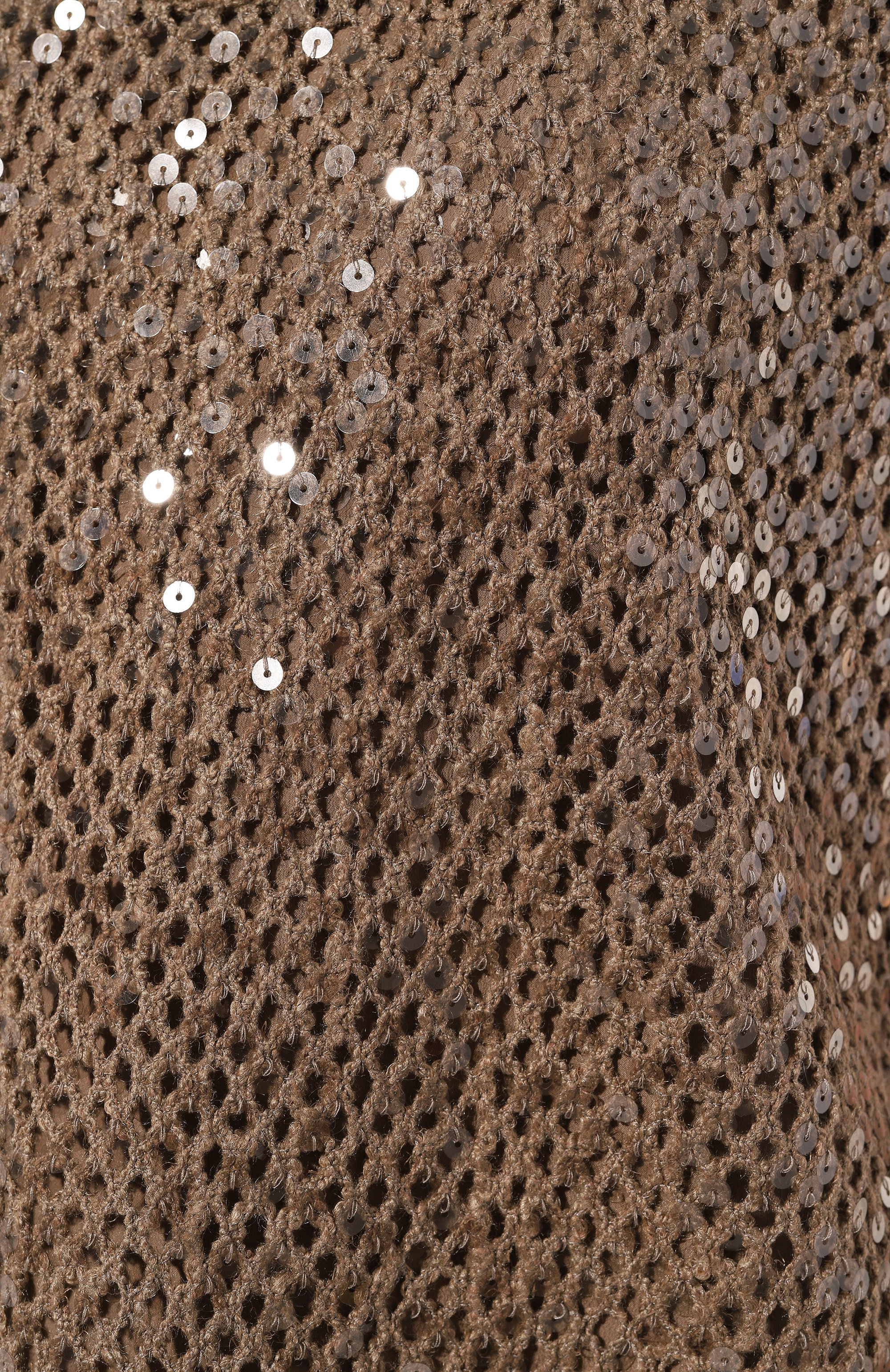 Платье из шелка и льна BRUNELLO CUCINELLI, арт. MCBR02A90, фото 5