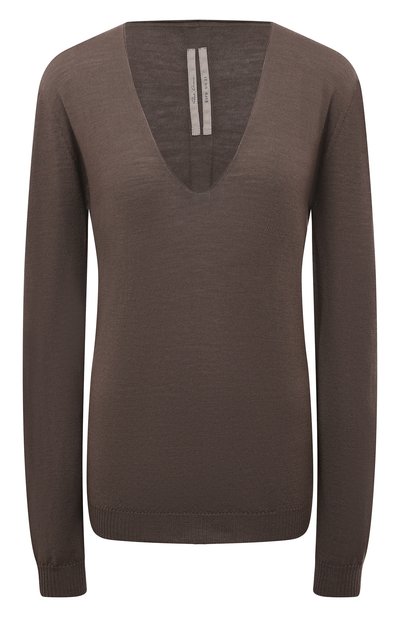 Женский шерстяной пуловер RICK OWENS, арт. RP01C5623/M