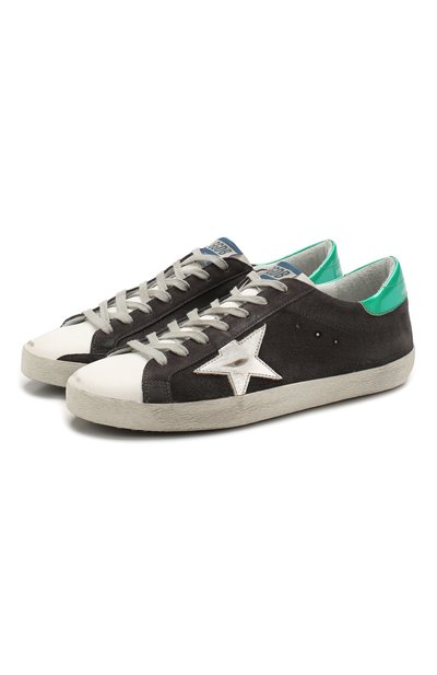 Замшевые кеды superstar GOLDEN GOOSE DELUXE BRAND, арт. G36MS590.T73, фото 1