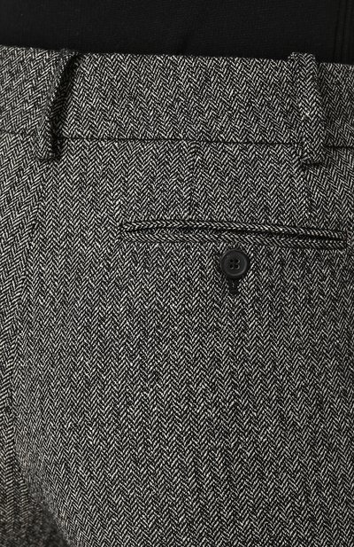 Расклешенные брюки из смеси шерсти и шелка со стрелками TOM FORD, арт. PAW158-FAX430, фото 5