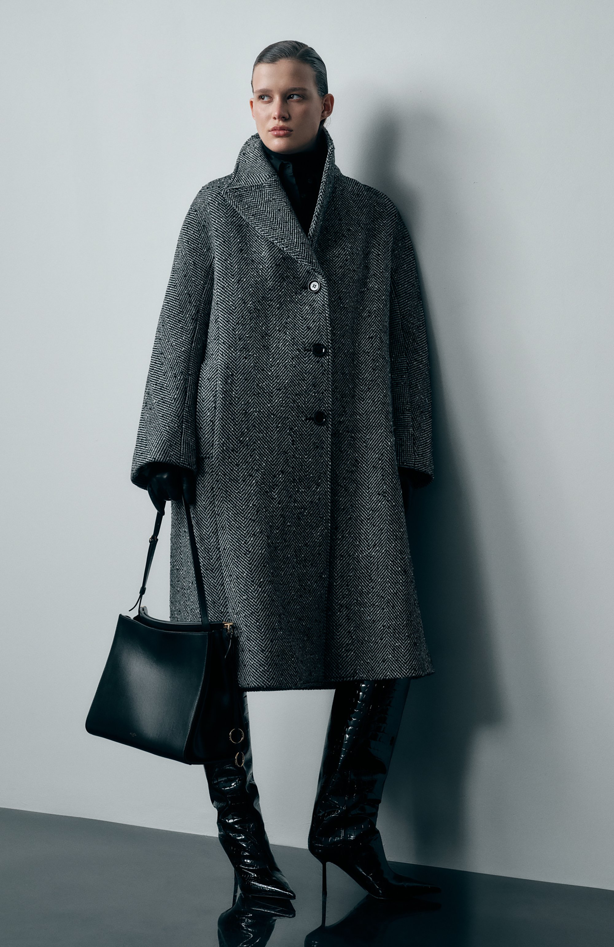 Шерстяное пальто DOLCE & GABBANA, арт. F0W4JT/FCZAJ, фото 6