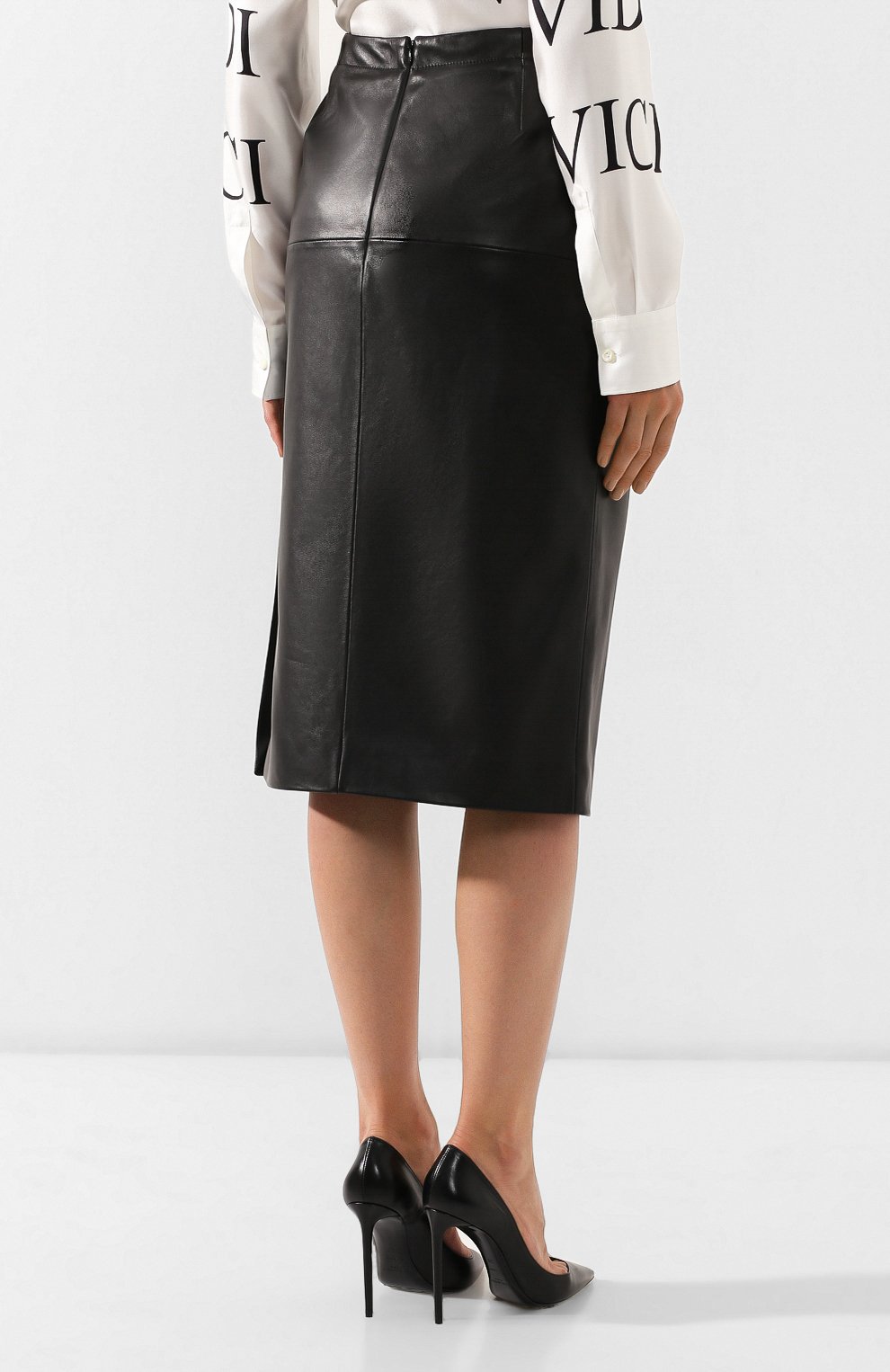 Кожаная юбка ESCADA, арт. 5029851, фото 4