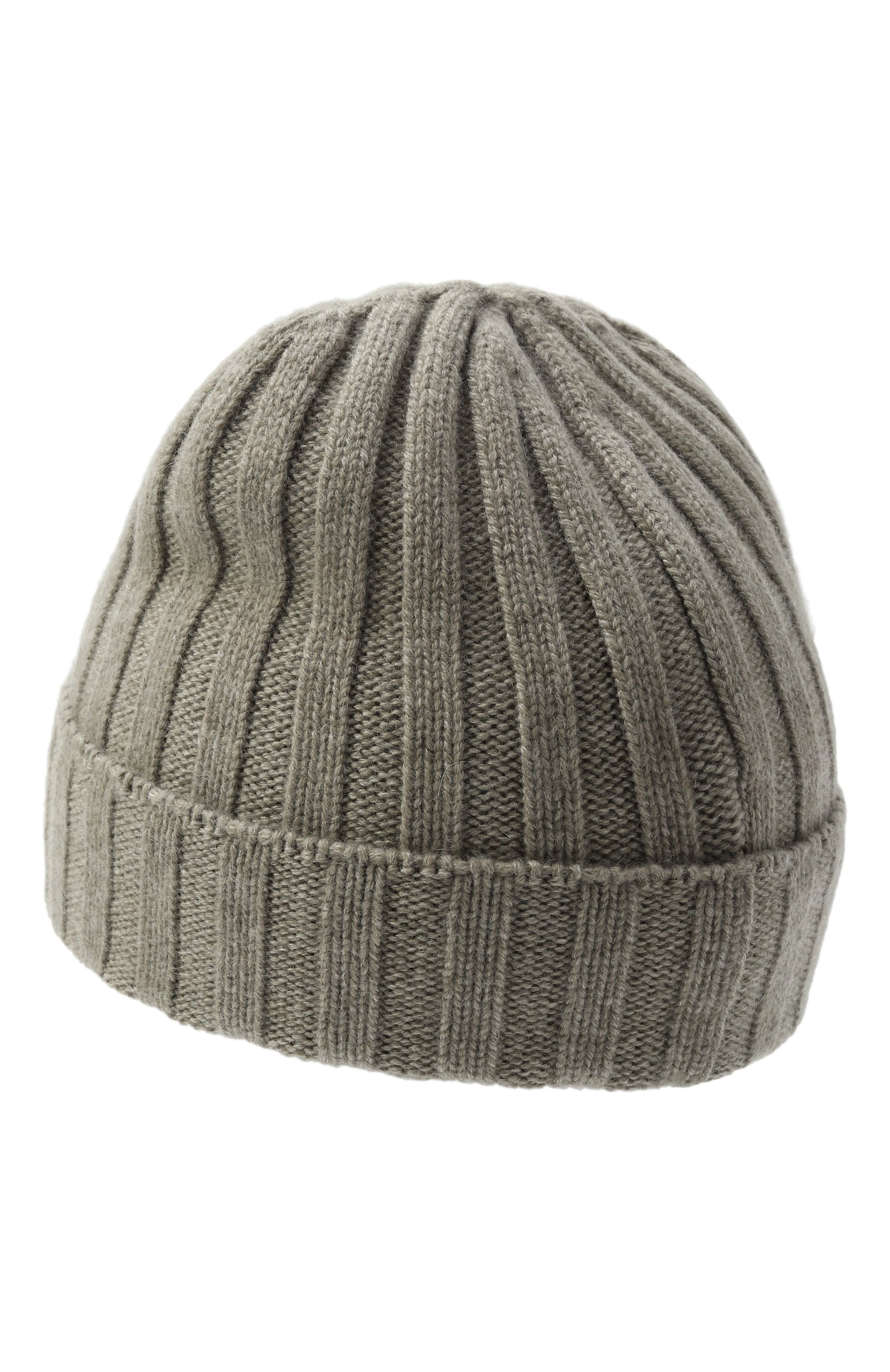 Кашемировая шапка BRUNELLO CUCINELLI темно-зеленого цвета по цене 29950 руб., арт. B22M90070A, фото 2 Кашемировая шапка BRUNELLO CUCINELLI, арт. B22M90070A, фото 2