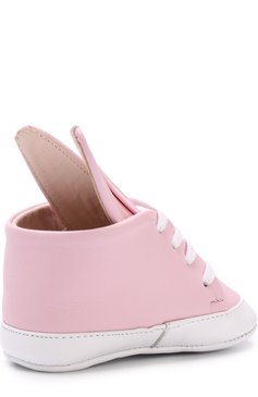 Кожаные пинетки с декором на шнуровке MINNA PARIKKA MINI, арт. BABYBUNNY/29, фото 3