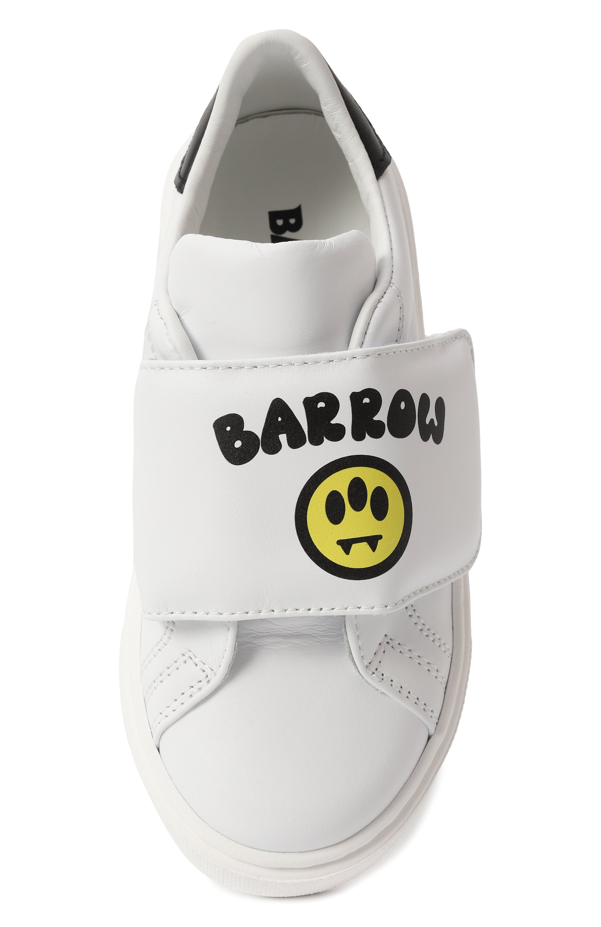 Кожаные кеды BARROW белого цвета по цене 23700 руб., арт. 80351/36-41, фото 4 Кожаные кеды BARROW, арт. 80351/36-41, фото 4