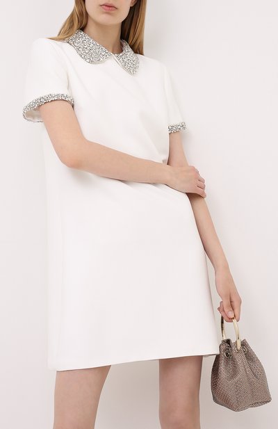Платье MIU MIU белого цвета по цене 285000 руб., арт. MF3864-1CSJ-F0K74, фото 5 Платье MIU MIU, арт. MF3864-1CSJ-F0K74, фото 5