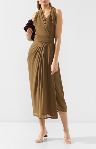 Шелковое платье RICK OWENS, арт. RP19S6527/G, фото 2