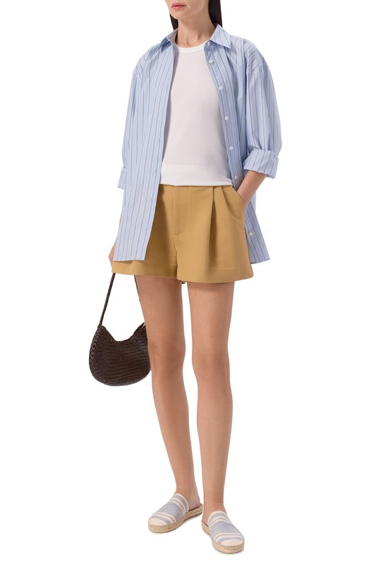 Текстильные сабо Manebi Z 8.9 MH/JUTE JAQUARD Голубой  Z 8.9 MH/JUTE JAQUARD Фото 3