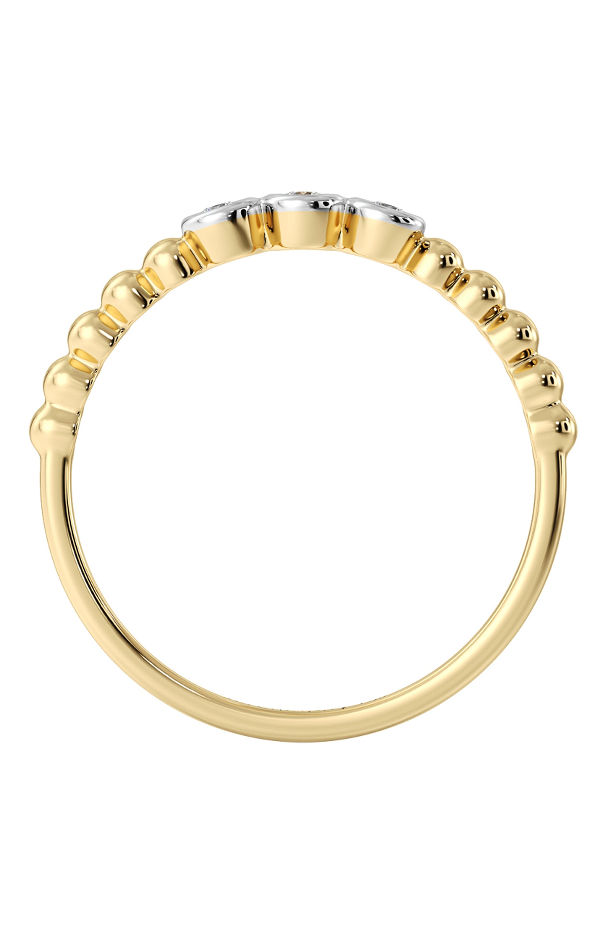 Кольцо SERENDIPITY бесцветного цвета по цене 132250 руб., арт. EJR0037Y, фото 2 Кольцо SERENDIPITY, арт. EJR0037Y, фото 2