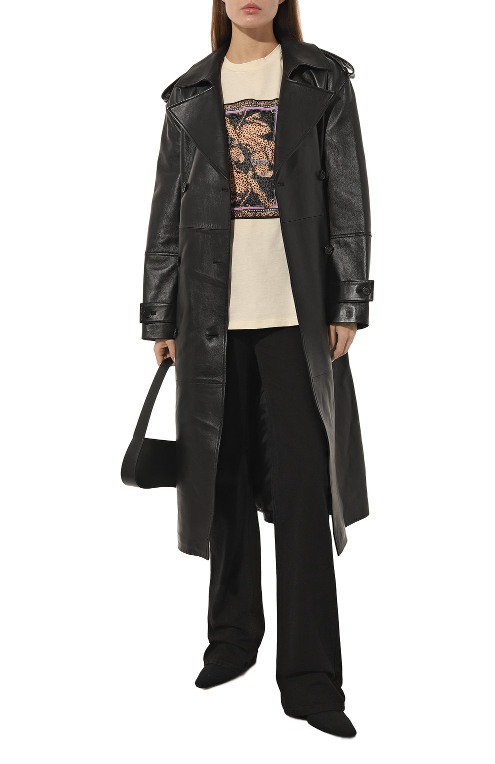 Хлопковая футболка ROBERTO CAVALLI, арт. QKT61M/JD060, фото 2