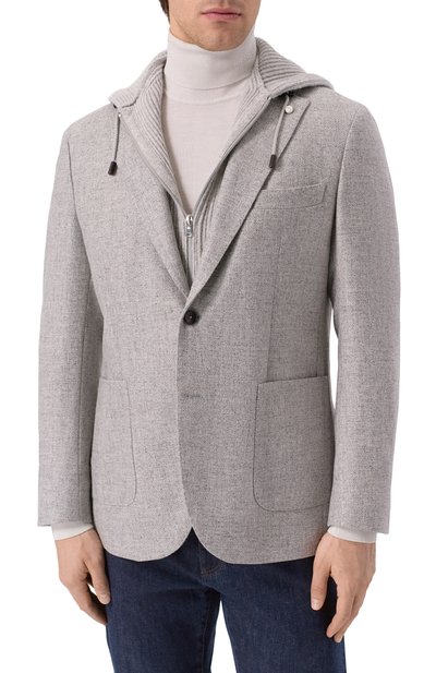 Шерстяной пиджак L.B.M. 1911, арт. 2594/52507, фото 4