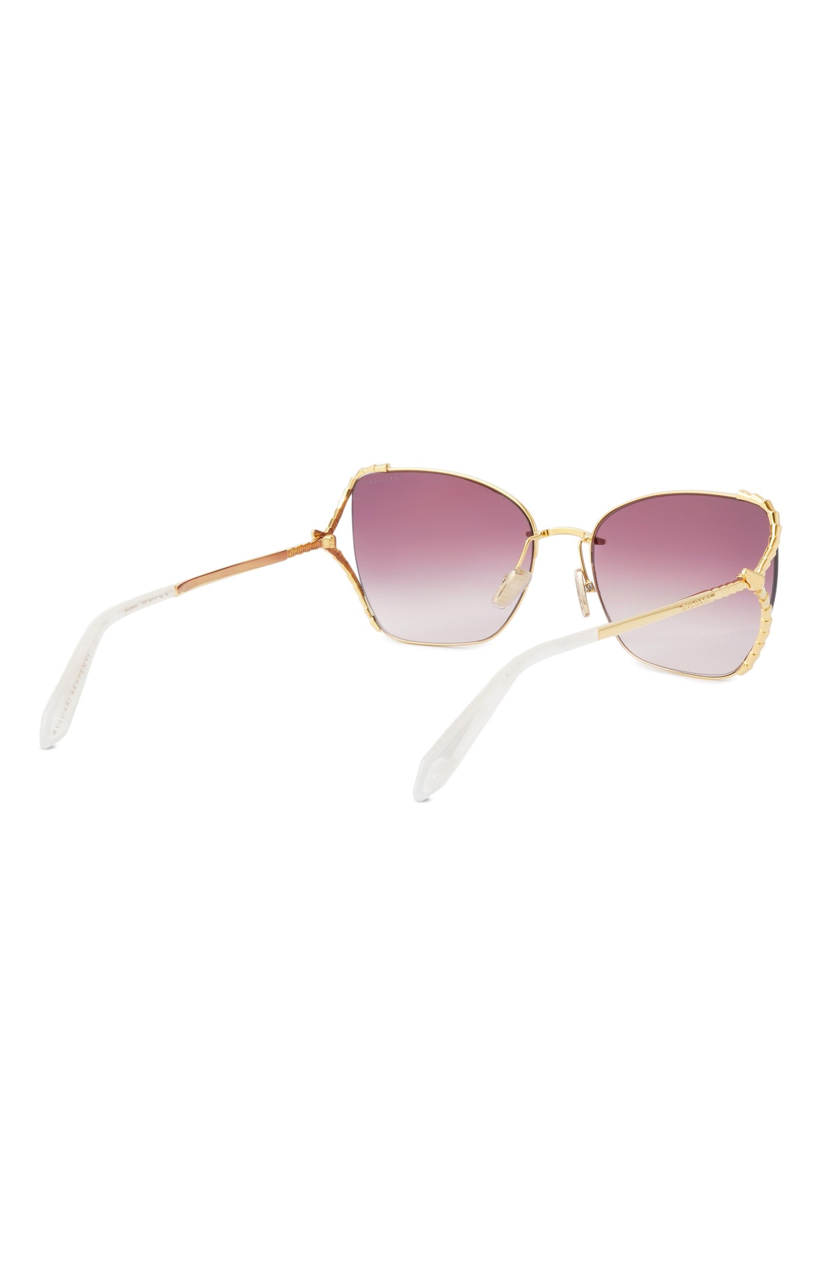 Солнцезащитные очки BVLGARI розового цвета по цене 144000 руб., арт. BV40081U-30Z, фото 4 Солнцезащитные очки BVLGARI, арт. BV40081U-30Z, фото 4