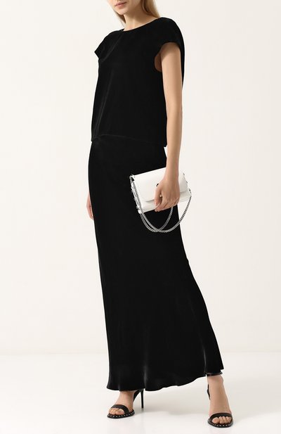 Однотонный бархатный топ с открытой спиной TEGIN, арт. ST1840, фото 2