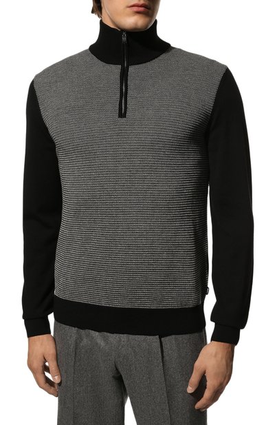 Шерстяной джемпер BOSS, арт. 50477394, фото 3