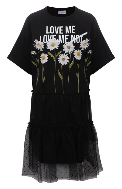 Женское хлопковое платье REDVALENTINO, арт. VR0MJ06Y/5VT