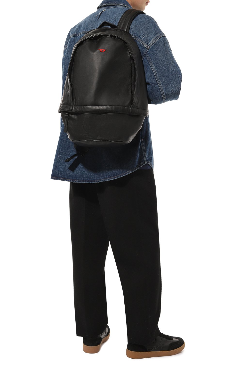 Кожаный рюкзак rave DIESEL, арт. X09920/P2809, фото 7